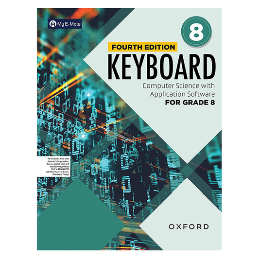 Keyboard: Computer Science with Application Software Book 8 with Digital Content