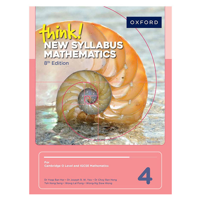 think! New Syllabus Mathematics 4 (8th edition)