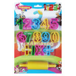 Kangaroo Numbers Clay Tools with Rolling Pin No.B14
