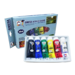 Omega Acrylic Colour Set of 6 Tubes 30ml - 5306