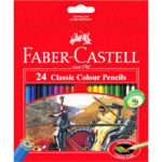 Faber Castell Classic Colour Pencils 24 Pcs