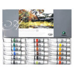 Marie's Acrylic Colour Set of 18 Tubes 12ml - No.818B