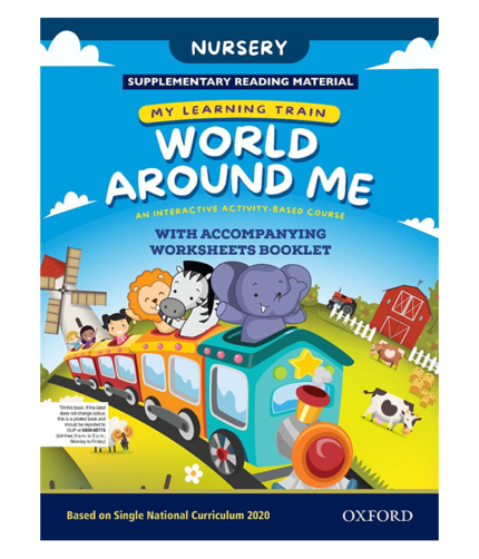 My Learning Train: World Around Me Nursery Book SNC