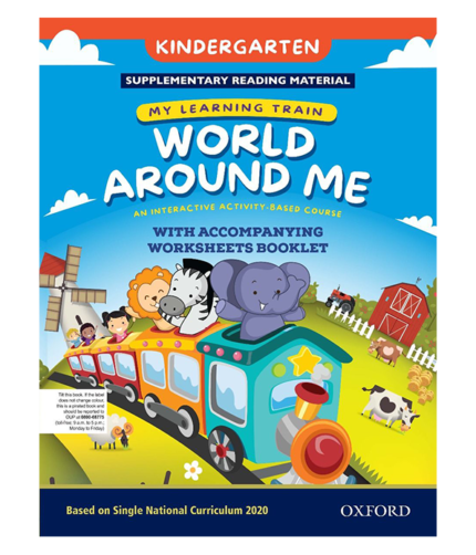 My Learning Train: World Around Me Kindergarten Book SNC