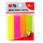 M&G Neon Sticky Notes 3x3inch